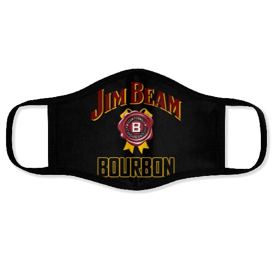 jim beam BOURBON Face Masks