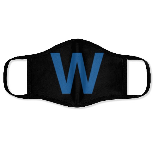 Chicago Win Flag Cubs Face Masks