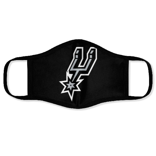 San Antonio Spurs logo Face Masks