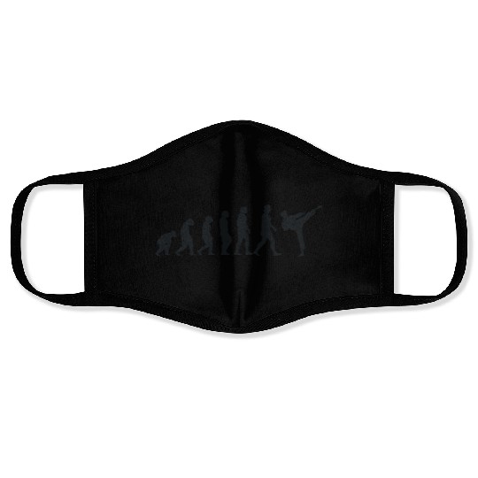 Evolution of Karate Face Masks