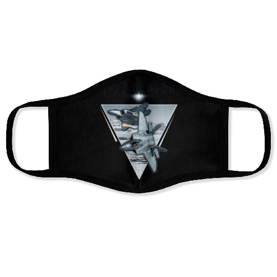 Aircraft Army US Airborne Fighter Pilot Face Masks