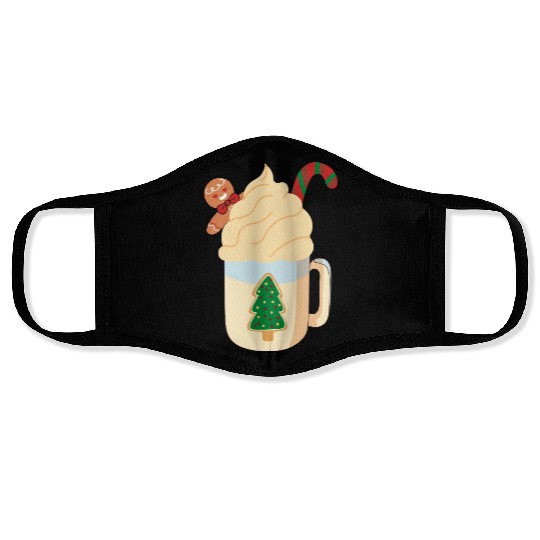 Candy Cane and Hot Cocoa, Hot Chocolate Face Masks