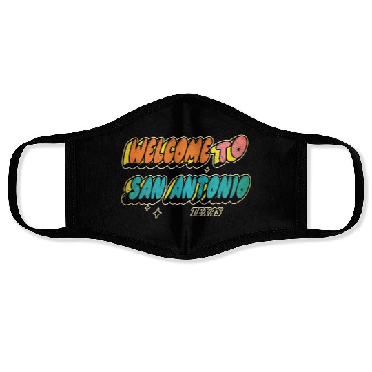Welcome to San Antonio Texas Design Face Masks