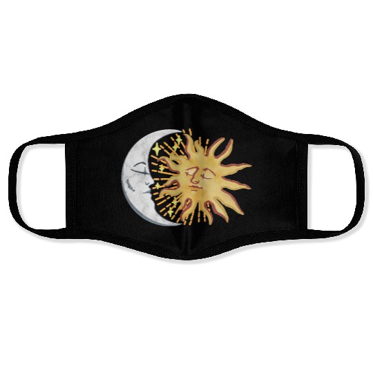 Sun and Moon Face Masks
