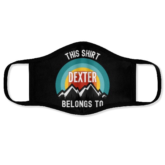 Dexter Face Masks, This Face Masks Belongs to Dexter