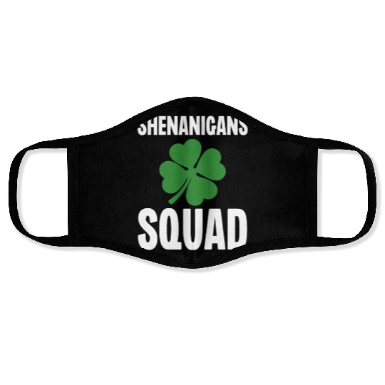 Shenanigans Squad Face Masks