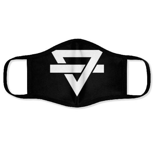 rainbow kitten surprise Face Masks