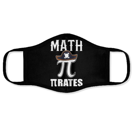 Math Pirates Pi Day Mathematic Teacher Face Masks