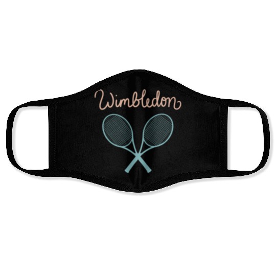 Wimbledon Tennis Championship Face Masks