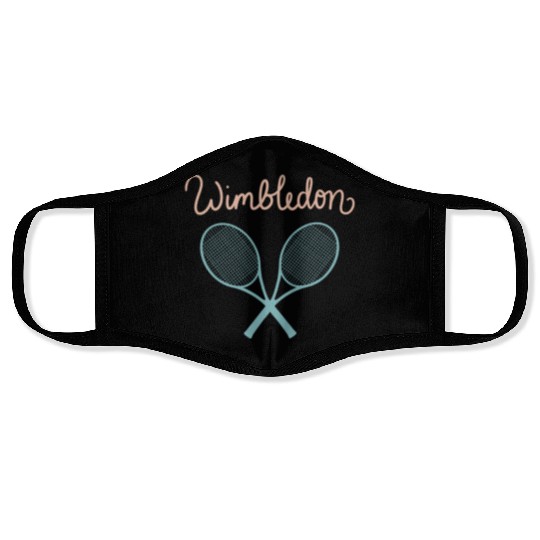 Wimbledon Tennis Championship Face Masks