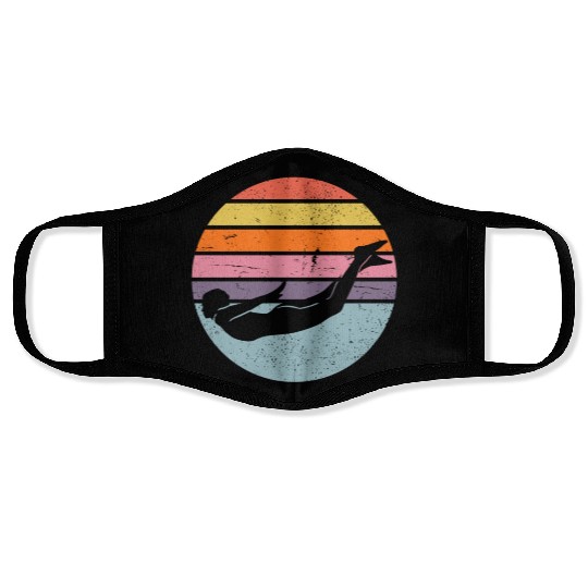 Swimming Sports Swimming Pool Swimmer Swim Lovers Face Masks