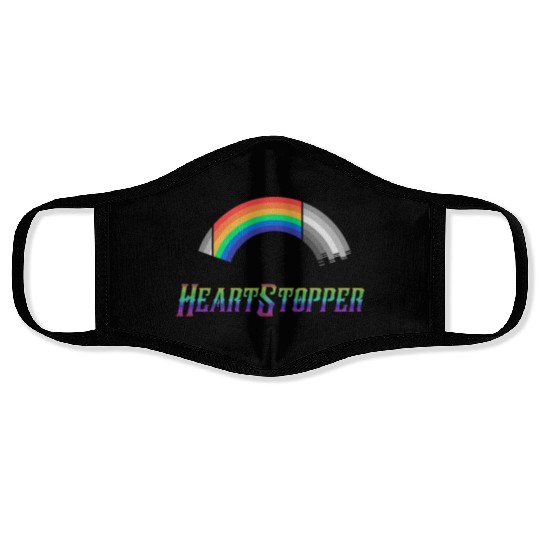 Heartstopper Rainbow LBGTQIA+ Loading Face Masks