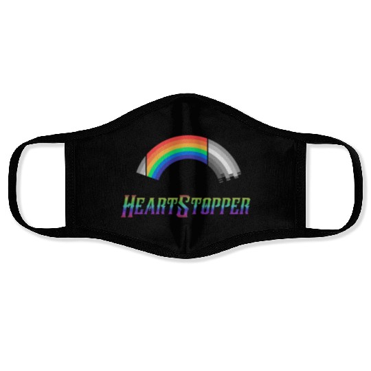 Heartstopper Rainbow LBGTQIA+ Loading Face Masks