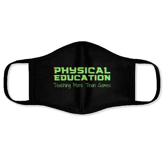 Physical Education Phys Ed Teacher Face Masks