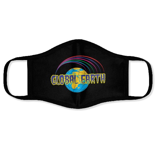 earth best design Face Masks