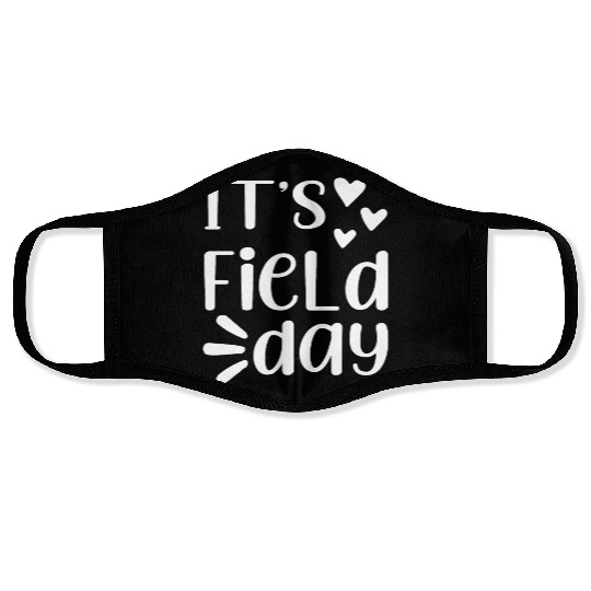 It's Field Day Funny Teacher Gifts For Women Face Masks