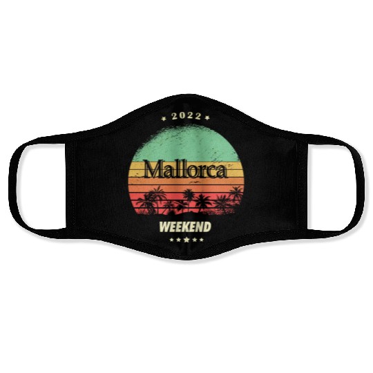 Mallorca weekend Face Masks
