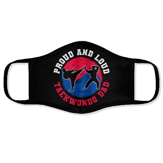 TKD Korean Martial Arts Tae Kwon Face Masks