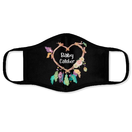 Baby Catcher Midwife Dreamcatcher Doula Face Masks