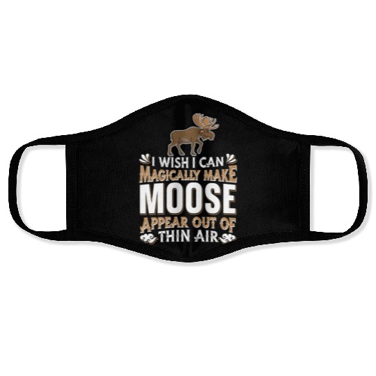 Moose Elk Hunting Face Masks
