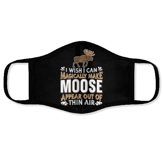 Moose Elk Hunting Face Masks