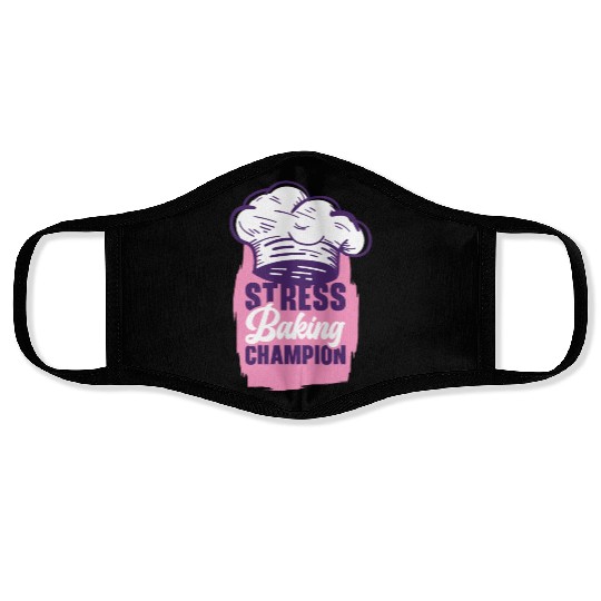 Pastry Chef Baking Champion Baked Goods Pastries Face Masks