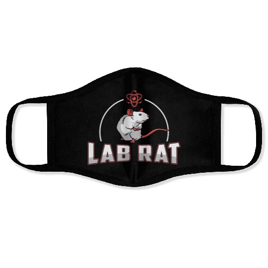 Lab Tech Lab Rat Laboratory Science Technician Face Masks