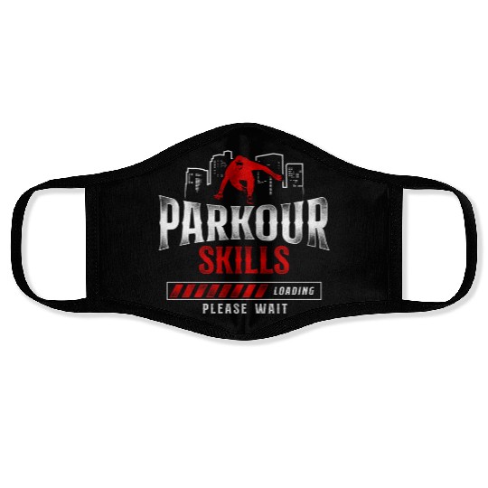 Parkour Free Running Traceur Face Masks