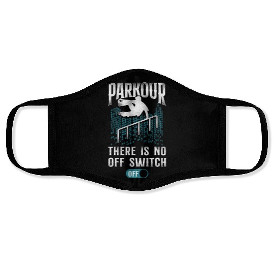 Parkour Free Running Traceur Face Masks