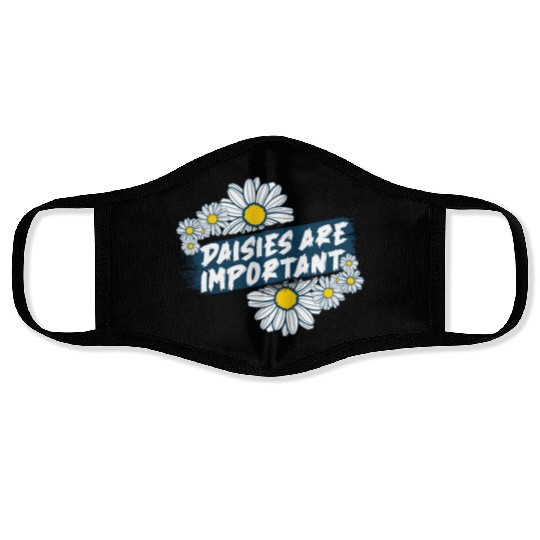 Daisy Garden Gardening Gardener Face Masks