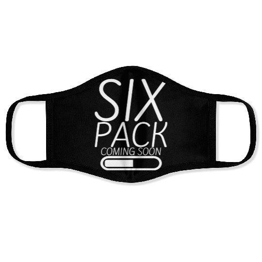 Six Pack Coming Soon 15 Face Masks