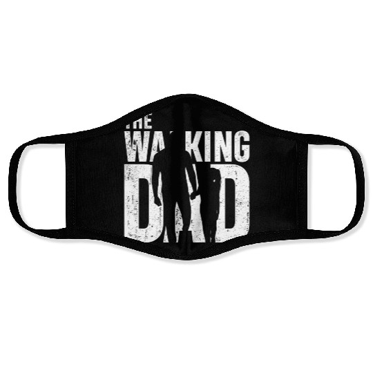 The walking dad Face Masks