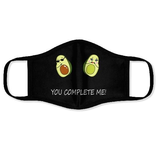 You complete me! Avocado love! Face Masks