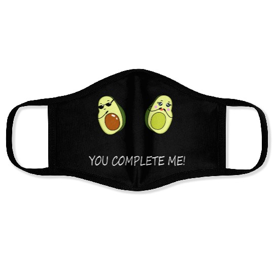You complete me! Avocado love! Face Masks