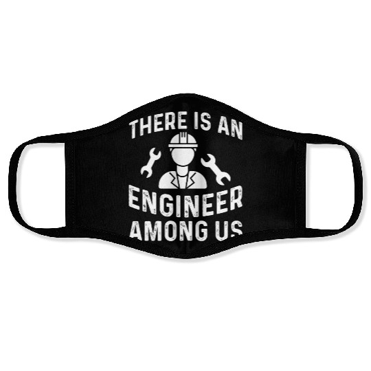 Funny Engineer Face Masks
