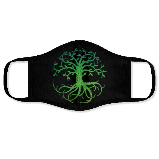 Celtic Tree of Life Face Masks