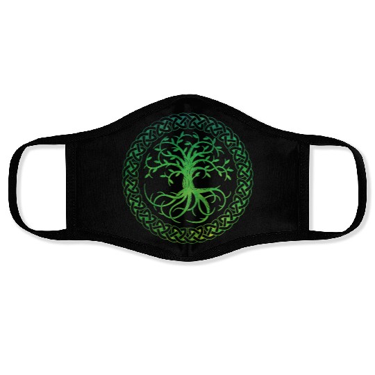Celtic Tree of Life Face Masks