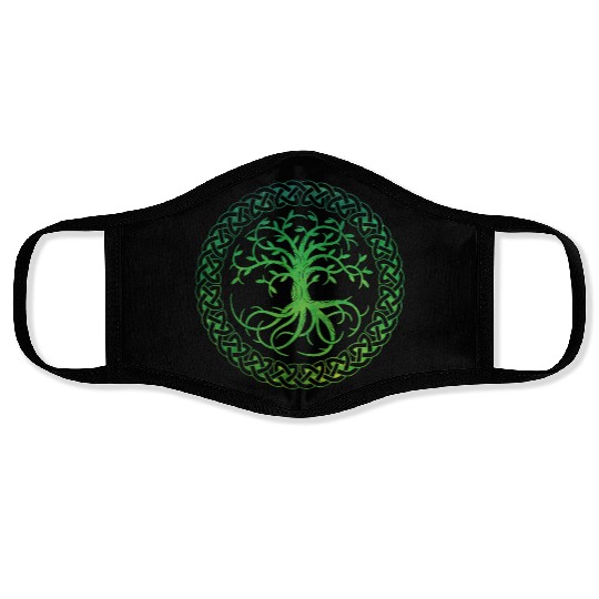 Celtic Tree of Life Face Masks