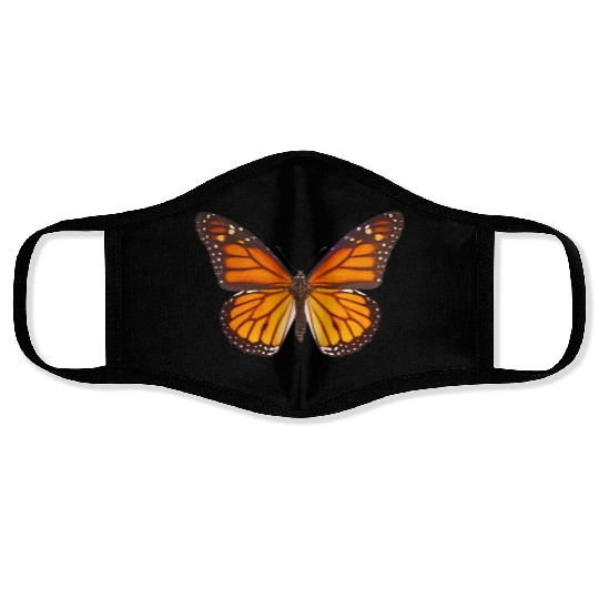 Monarch Butterfly Lover Face Masks Plant Milkweed