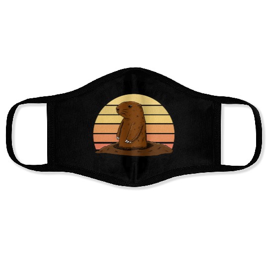 My Favourite Holiday Groundhog Face Masks