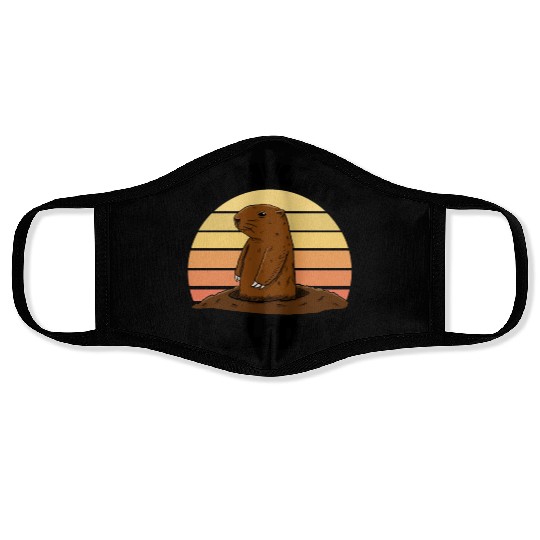 My Favourite Holiday Groundhog Face Masks