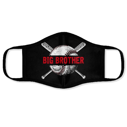 Big Baseball Brother Son Baseball Player Face Masks