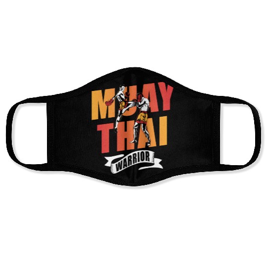 Muay Thai Warrior Martial Arts Boxing Fighter Face Masks