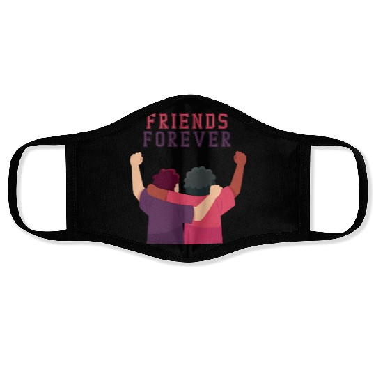 Cool Friends forever Face Masks for friendship day to you