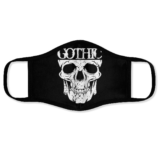Gothic Skull Face Masks