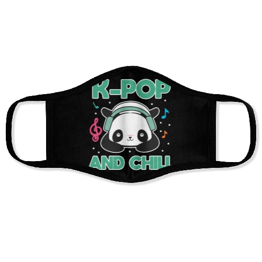 K-Pop and Chill Face Masks