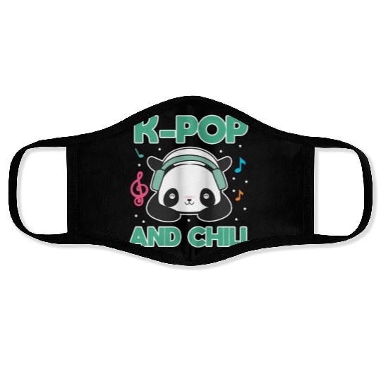 K-Pop and Chill Face Masks