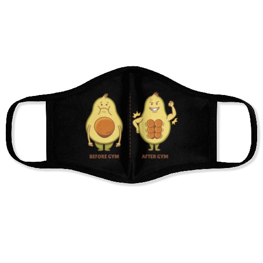 Muscle Avocado Face Masks