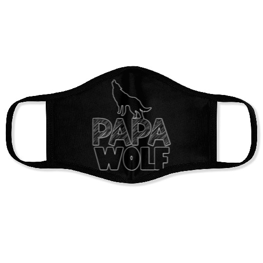 Best Face Masks for men, papa wolf Face Masks