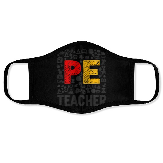 Physical Education Teacher PE Teacher Face Masks